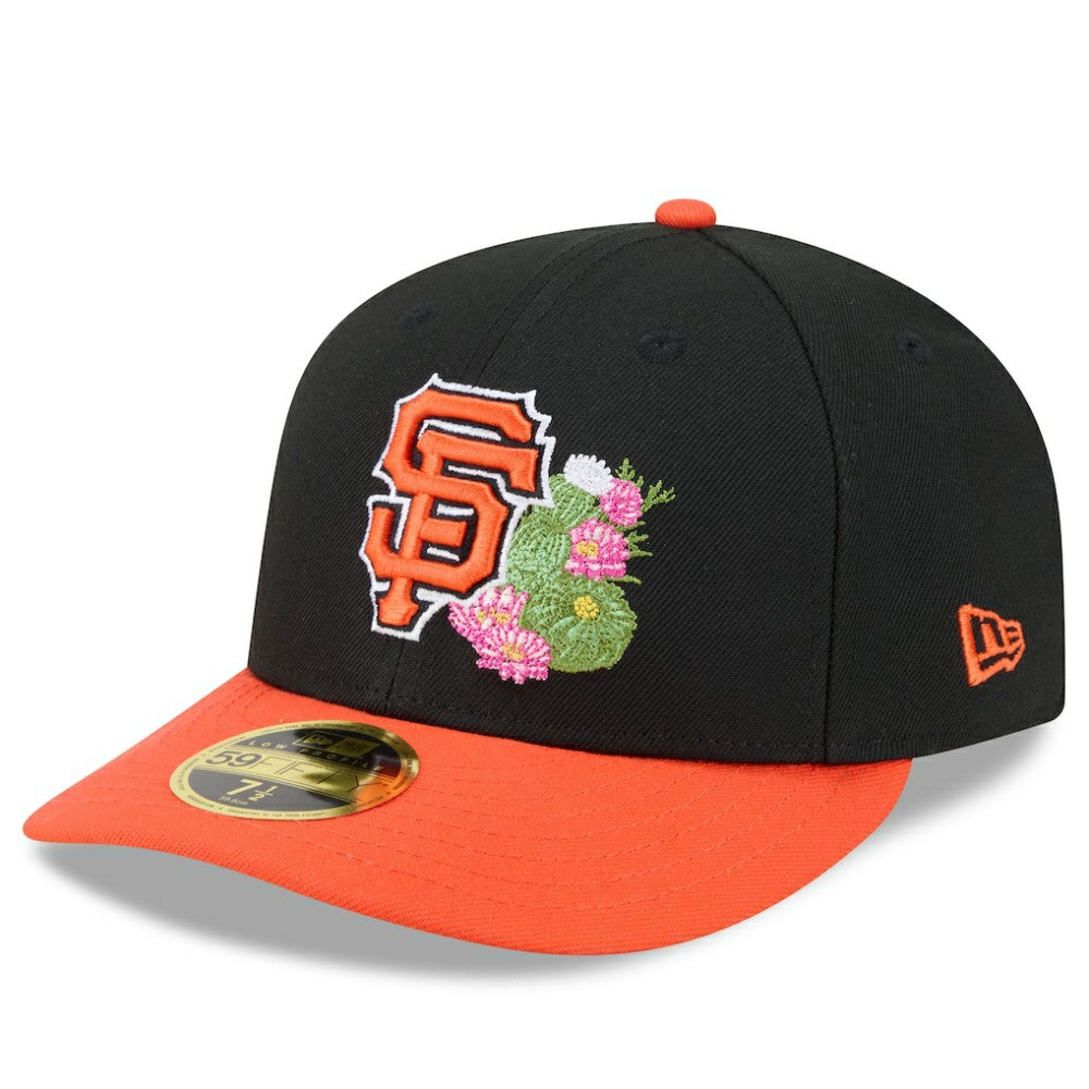 San Francisco Giants 2026 Spring Training Low Profile 59FIFTY Fitted Hat - Black/Orange | New Era