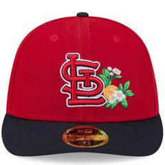 St. Louis Cardinals 2026 Spring Training Low Profile 59FIFTY Fitted Hat - Red/Navy | New Era
