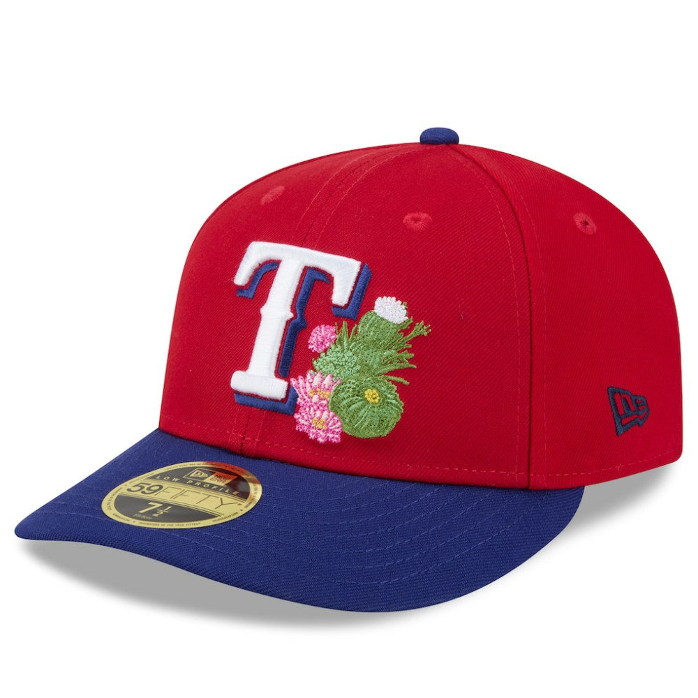 Texas Rangers 2026 Spring Training Low Profile 59FIFTY Fitted Hat - Red/Royal | New Era