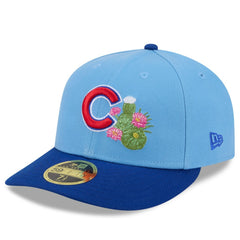 Chicago Cubs 2026 Spring Training Low Profile 59FIFTY Fitted Hat - Light Blue/Royal | New Era