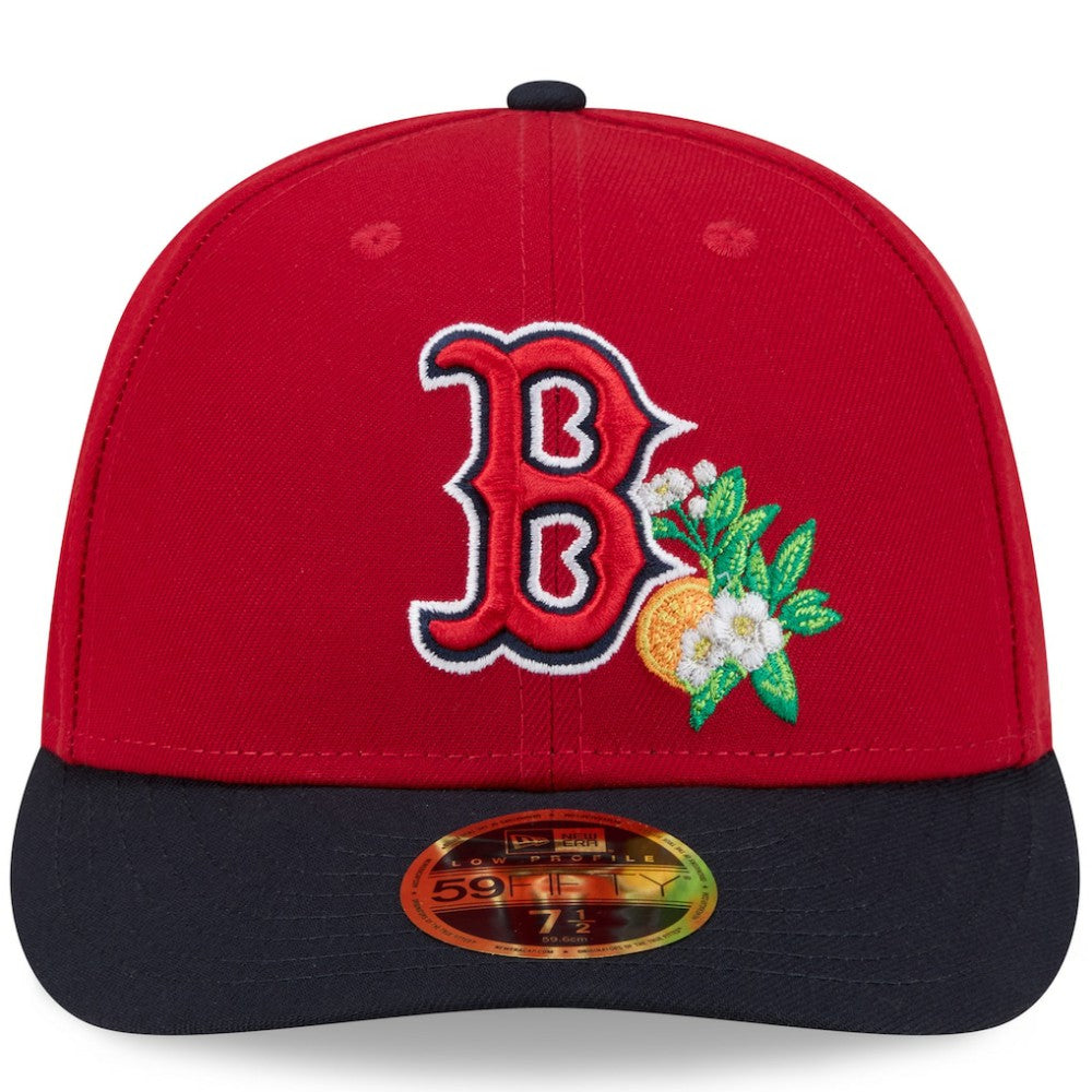 Boston Red Sox 2026 Spring Training Low Profile 59FIFTY Fitted Hat - Red/Navy | New Era