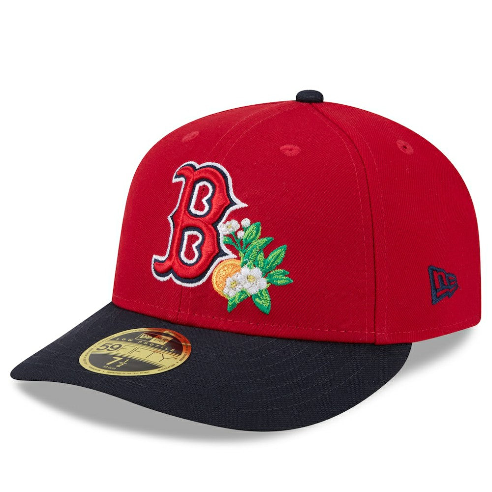 Boston Red Sox 2026 Spring Training Low Profile 59FIFTY Fitted Hat - Red/Navy | New Era