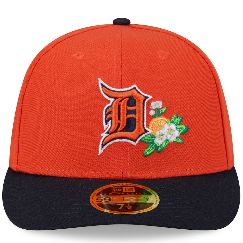 Detroit Tigers 2026 Spring Training Low Profile 59FIFTY Fitted Hat - Orange/Navy | New Era