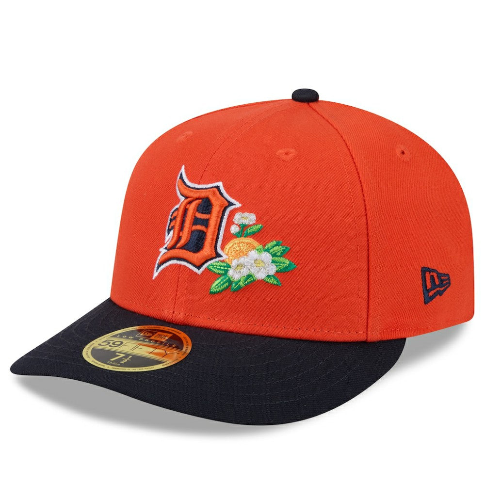 Detroit Tigers 2026 Spring Training Low Profile 59FIFTY Fitted Hat - Orange/Navy | New Era