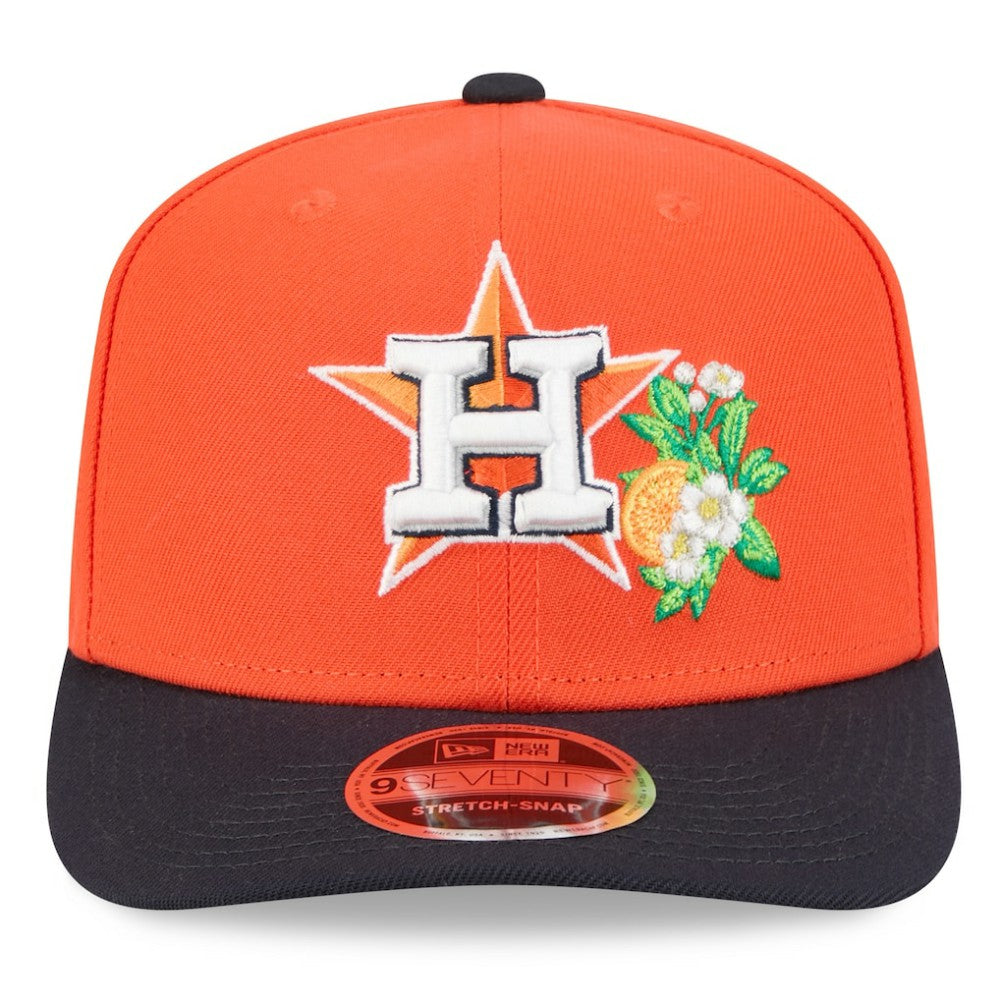 Houston Astros 2026 Spring Training 9SEVENTY Adjustable Hat - Orange/Navy | New Era
