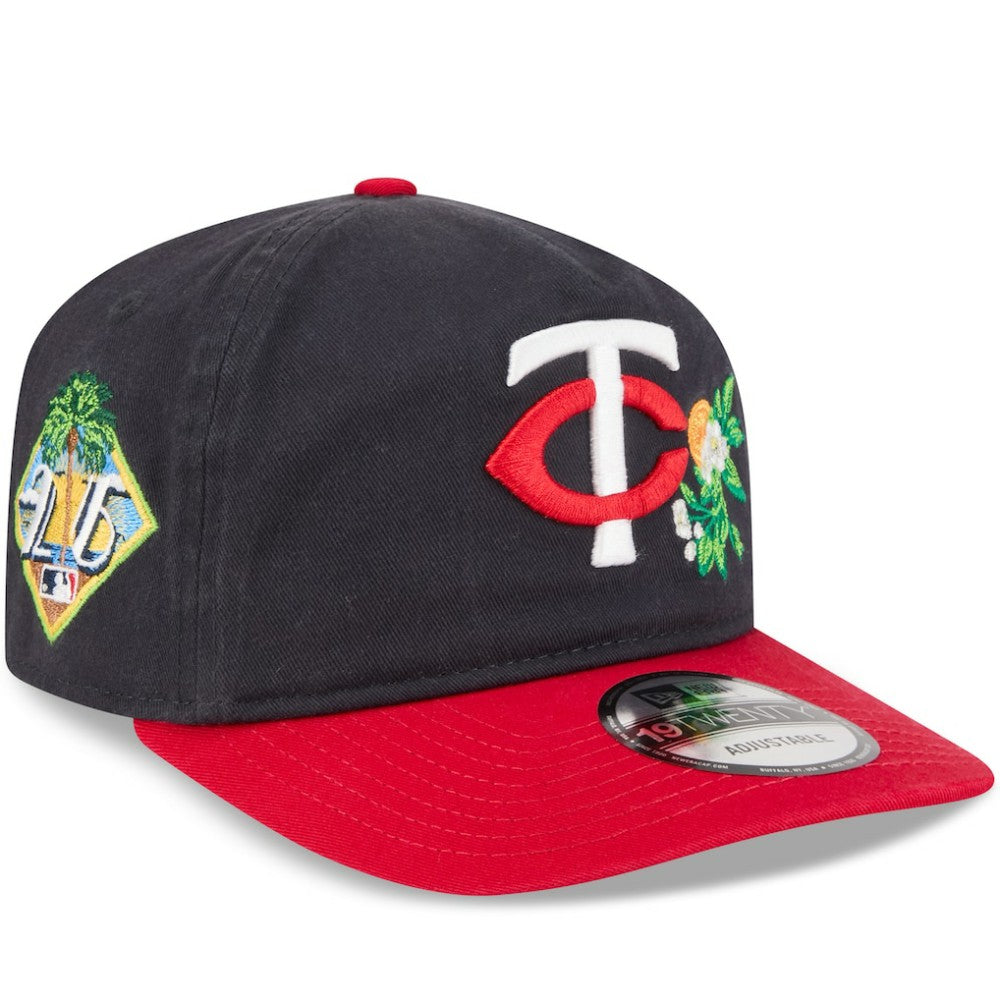 Minnesota Twins Youth 2026 Spring Training 19TWENTY Adjustable Hat - Navy/Red | New Era