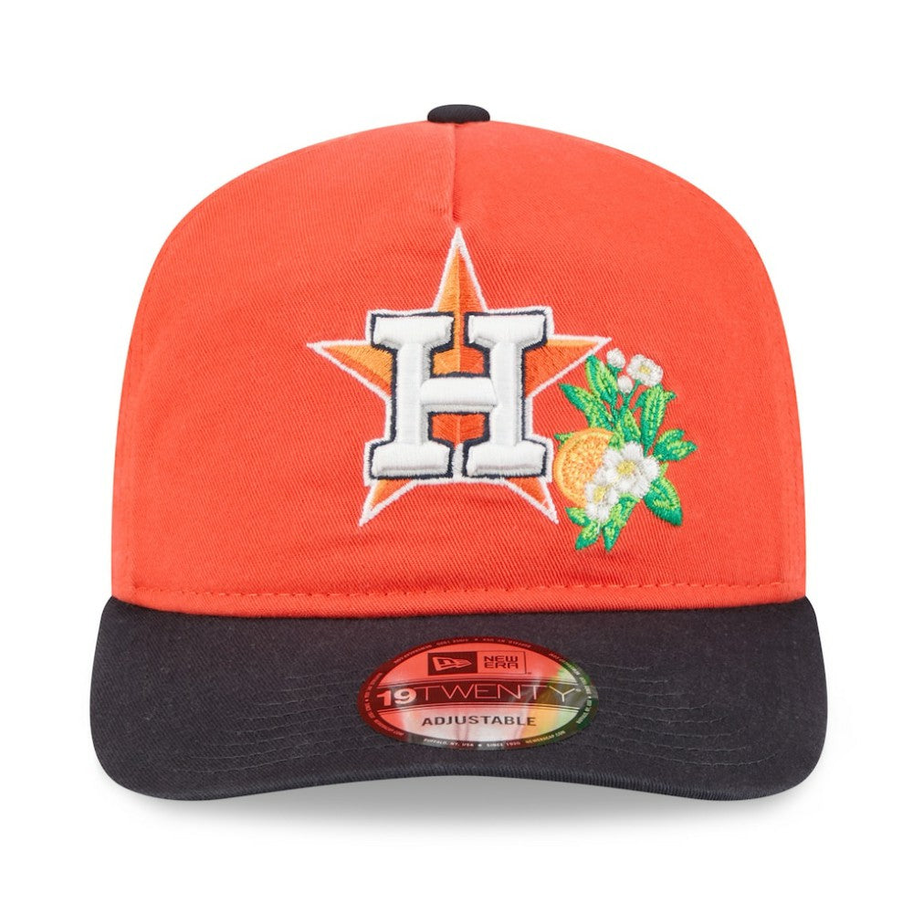 Houston Astros Youth 2026 Spring Training 19TWENTY Adjustable Hat - Orange/Navy | New Era