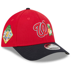 Washington Nationals 2026 Spring Training M-Crown 39THIRTY Flex Hat - Red/Navy | New Era
