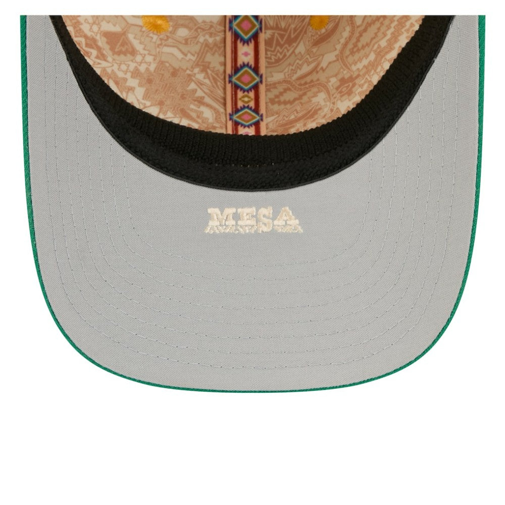 Athletics 2026 Spring Training M-Crown 39THIRTY Flex Hat - Gold/Green | New Era
