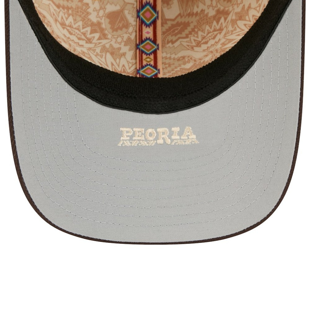 San Diego Padres 2026 Spring Training M-Crown 39THIRTY Flex Hat - Gold/Brown | New Era