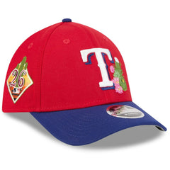 Texas Rangers 2026 Spring Training M-Crown 39THIRTY Flex Hat - Red/Royal | New Era