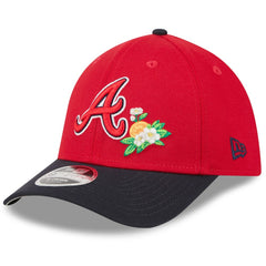 Atlanta Braves 2026 Spring Training M-Crown 39THIRTY Flex Hat - Red/Navy | New Era