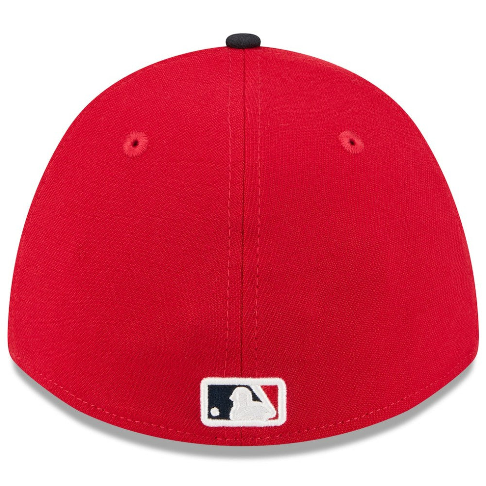 Atlanta Braves 2026 Spring Training M-Crown 39THIRTY Flex Hat - Red/Navy | New Era