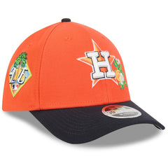 Houston Astros 2026 Spring Training M-Crown 39THIRTY Flex Hat - Orange/Navy | New Era