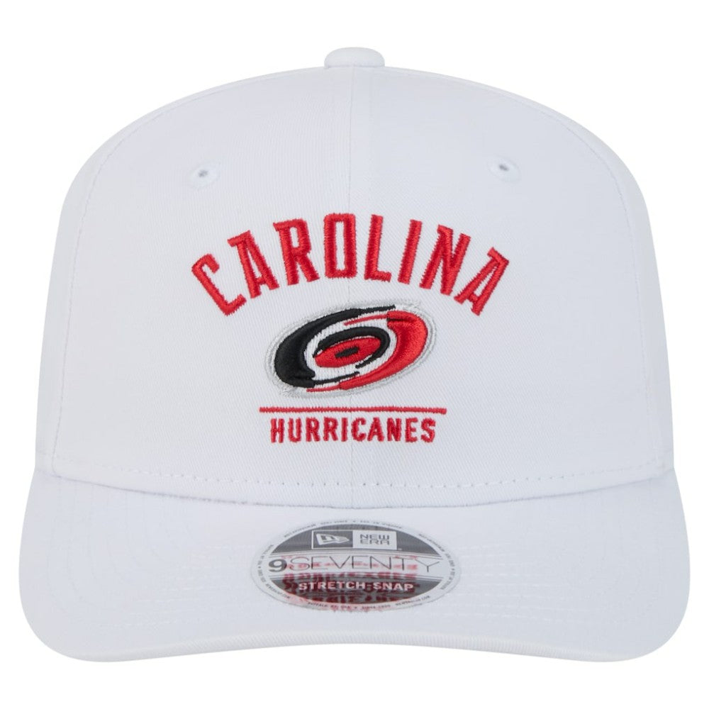 Carolina Hurricanes New Era Team Lockup Basic 9SEVENTY Adjustable Hat