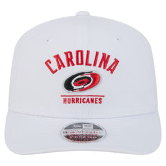 Carolina Hurricanes New Era Team Lockup Basic 9SEVENTY Adjustable Hat