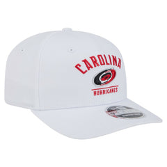 Carolina Hurricanes New Era Team Lockup Basic 9SEVENTY Adjustable Hat