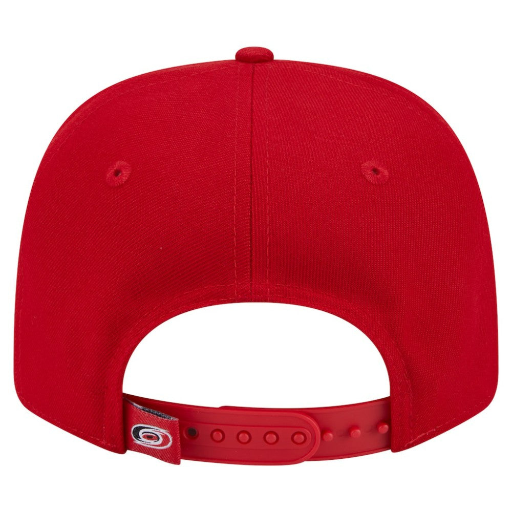 Carolina Hurricanes New Era Logo Basic 9SEVENTY Adjustable Hat