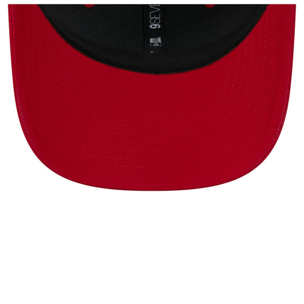 Carolina Hurricanes New Era Team Patch Basic 9SEVENTY Adjustable Trucker Hat