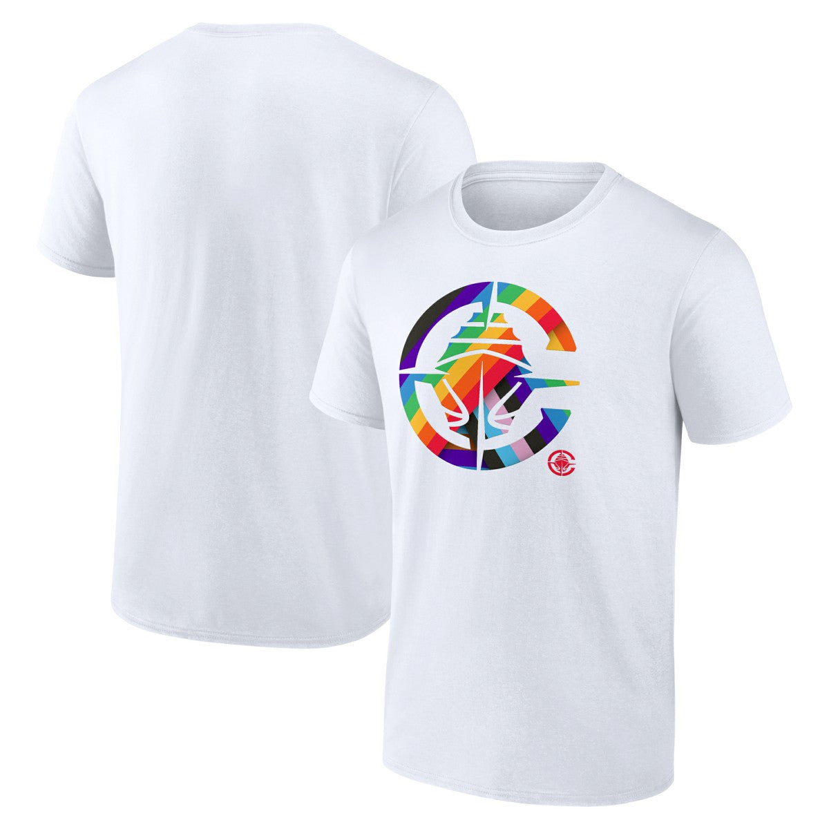 LA Clippers Team Logo Pride T-Shirt - White on sale