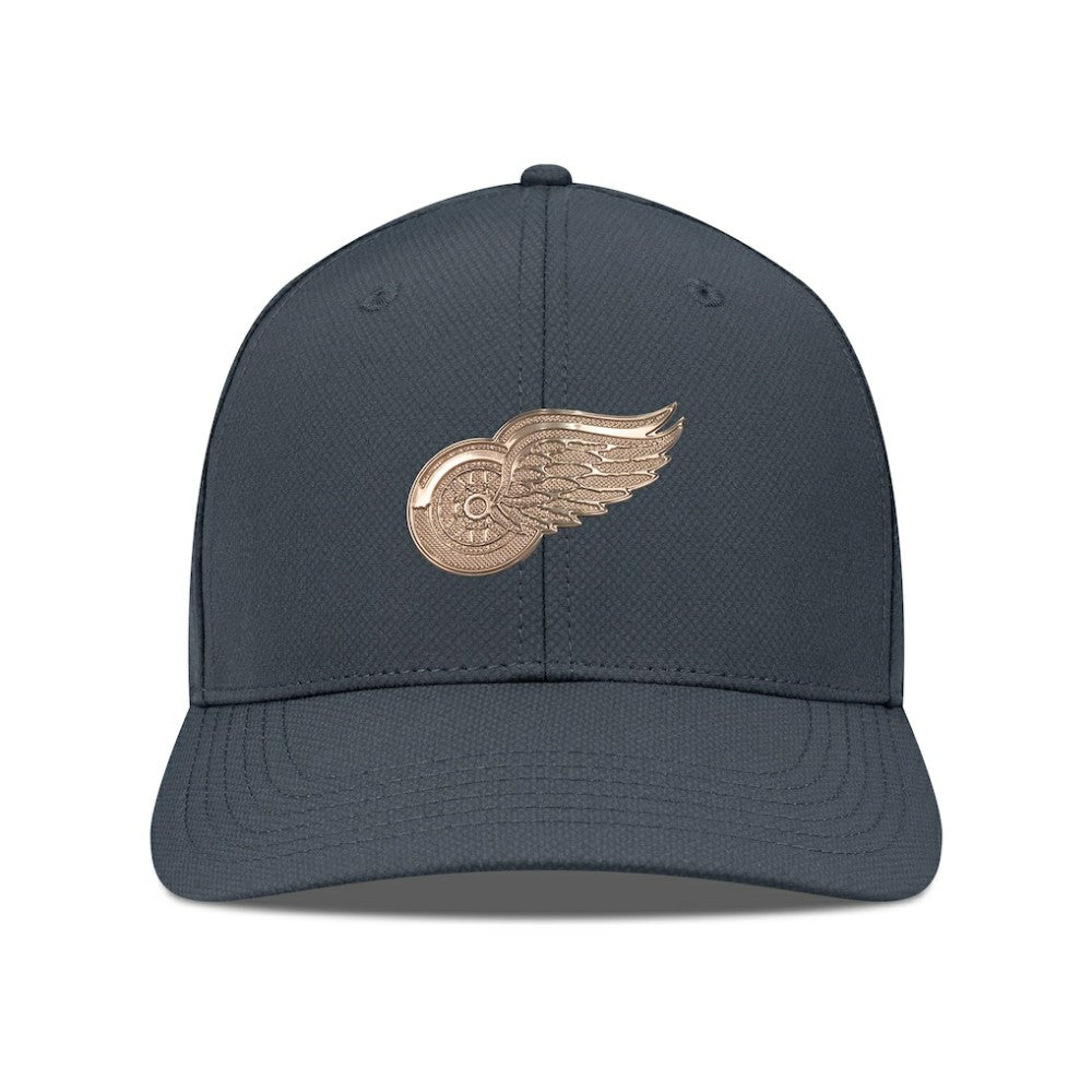 Detroit Red Wings Levelwear Rise Copper Insignia Flex Hat