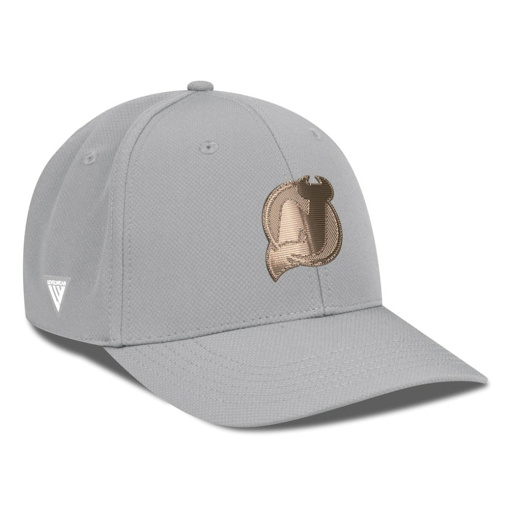 New Jersey Devils Levelwear Rise Copper Insignia Flex Hat