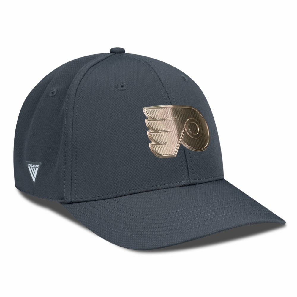 Philadelphia Flyers Levelwear Rise Copper Insignia Flex Hat