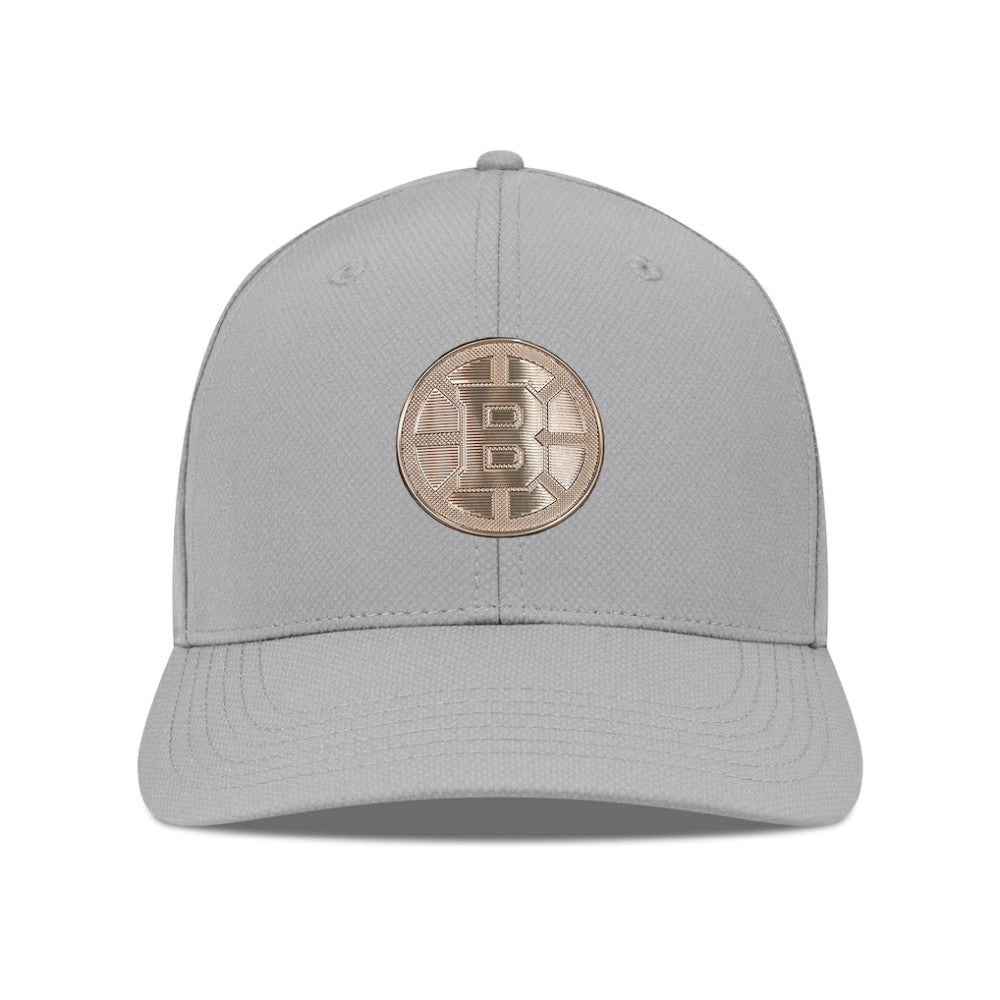 Boston Bruins Levelwear Rise Copper Insignia Flex Hat