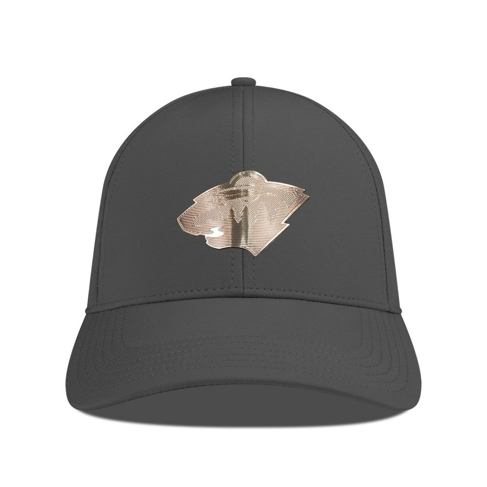 Minnesota Wild Levelwear Ascend Copper Insignia Vented Adjustable Hat