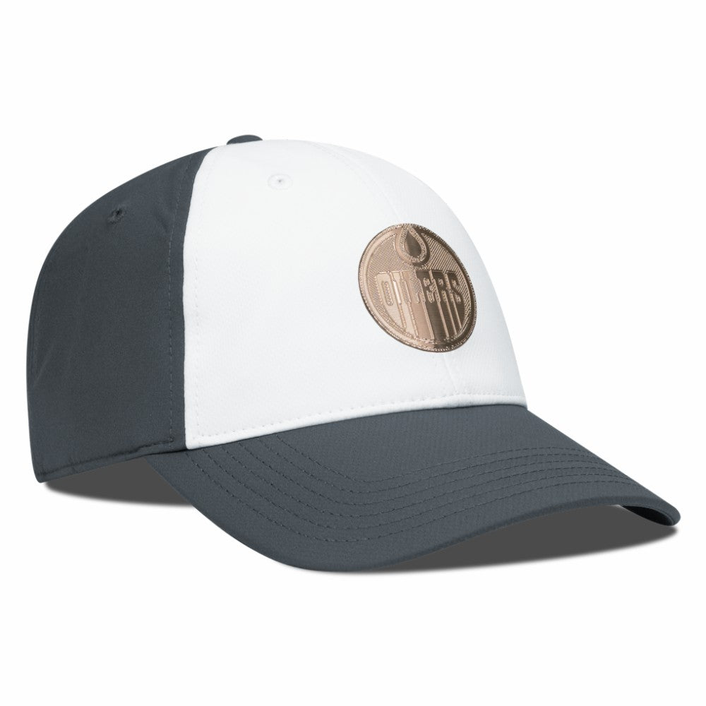 Edmonton Oilers Levelwear Endure Copper Insignia Adjustable Hat