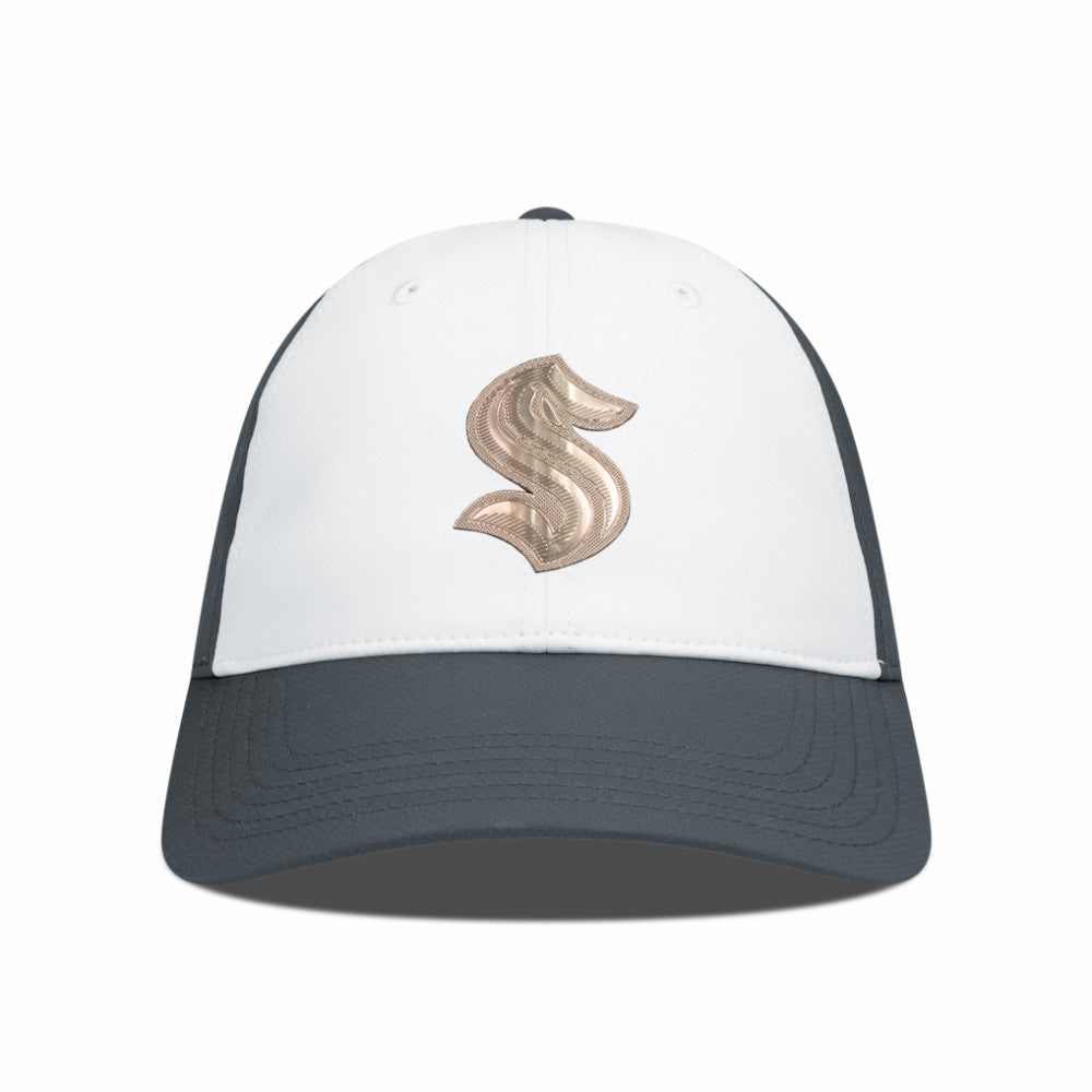 Seattle Kraken Levelwear Endure Copper Insignia Adjustable Hat