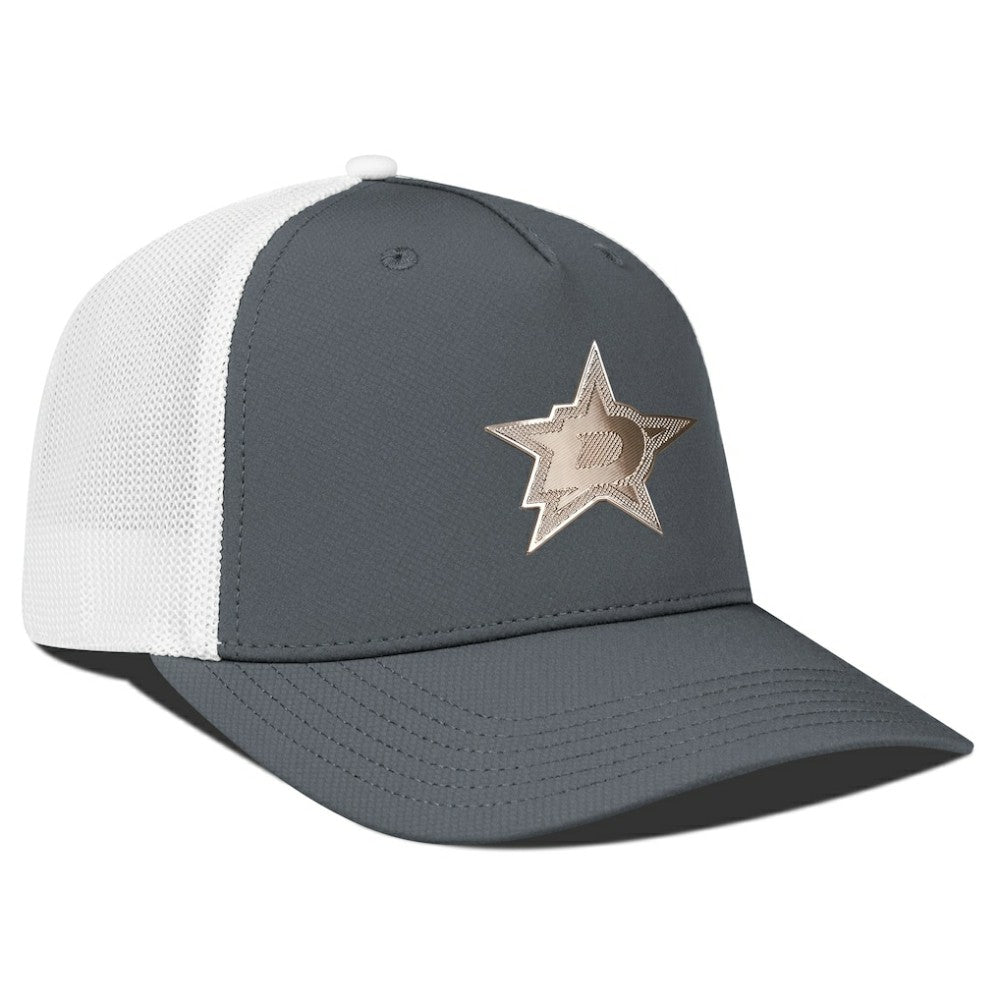 Dallas Stars Levelwear Signal Copper Insignia Trucker Adjustable Hat