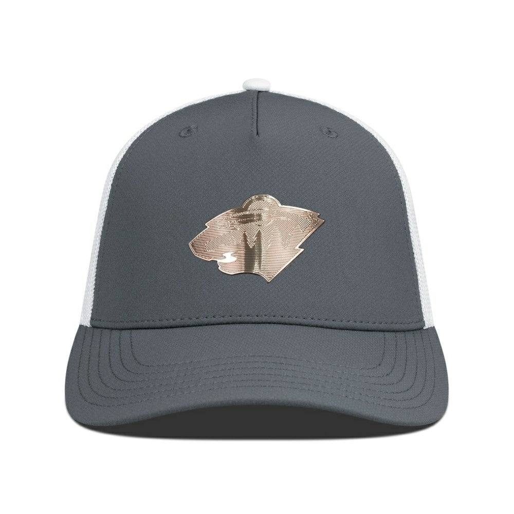 Minnesota Wild Levelwear Signal Copper Insignia Trucker Adjustable Hat