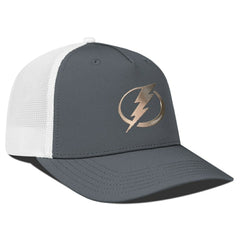 Tampa Bay Lightning Levelwear Signal Copper Insignia Trucker Adjustable Hat