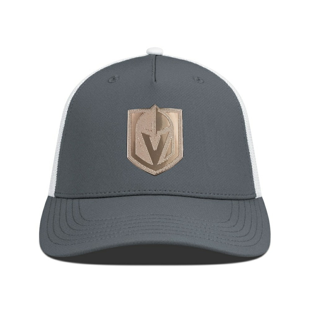 Vegas Golden Knights Levelwear Signal Copper Insignia Trucker Adjustable Hat