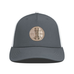 Boston Bruins Levelwear Signal Copper Insignia Trucker Adjustable Hat