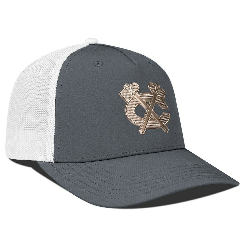 Chicago Blackhawks Levelwear Signal Copper Insignia Trucker Adjustable Hat