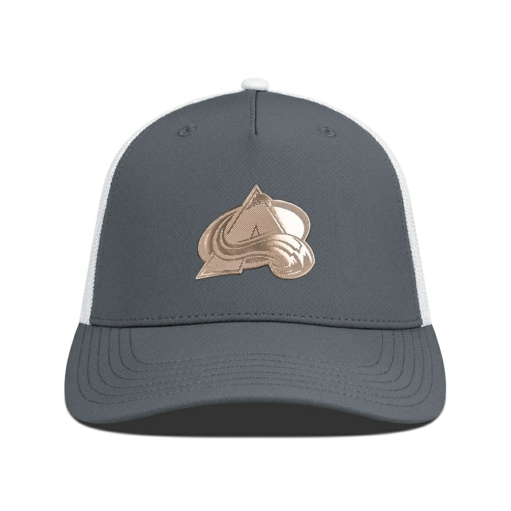 Colorado Avalanche Levelwear Signal Copper Insignia Trucker Adjustable Hat
