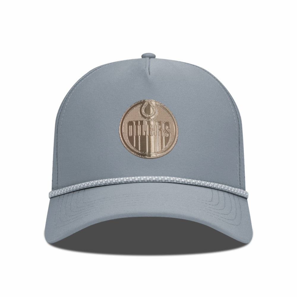 Edmonton Oilers Levelwear Gordon Copper Insignia Vented Adjustable Hat