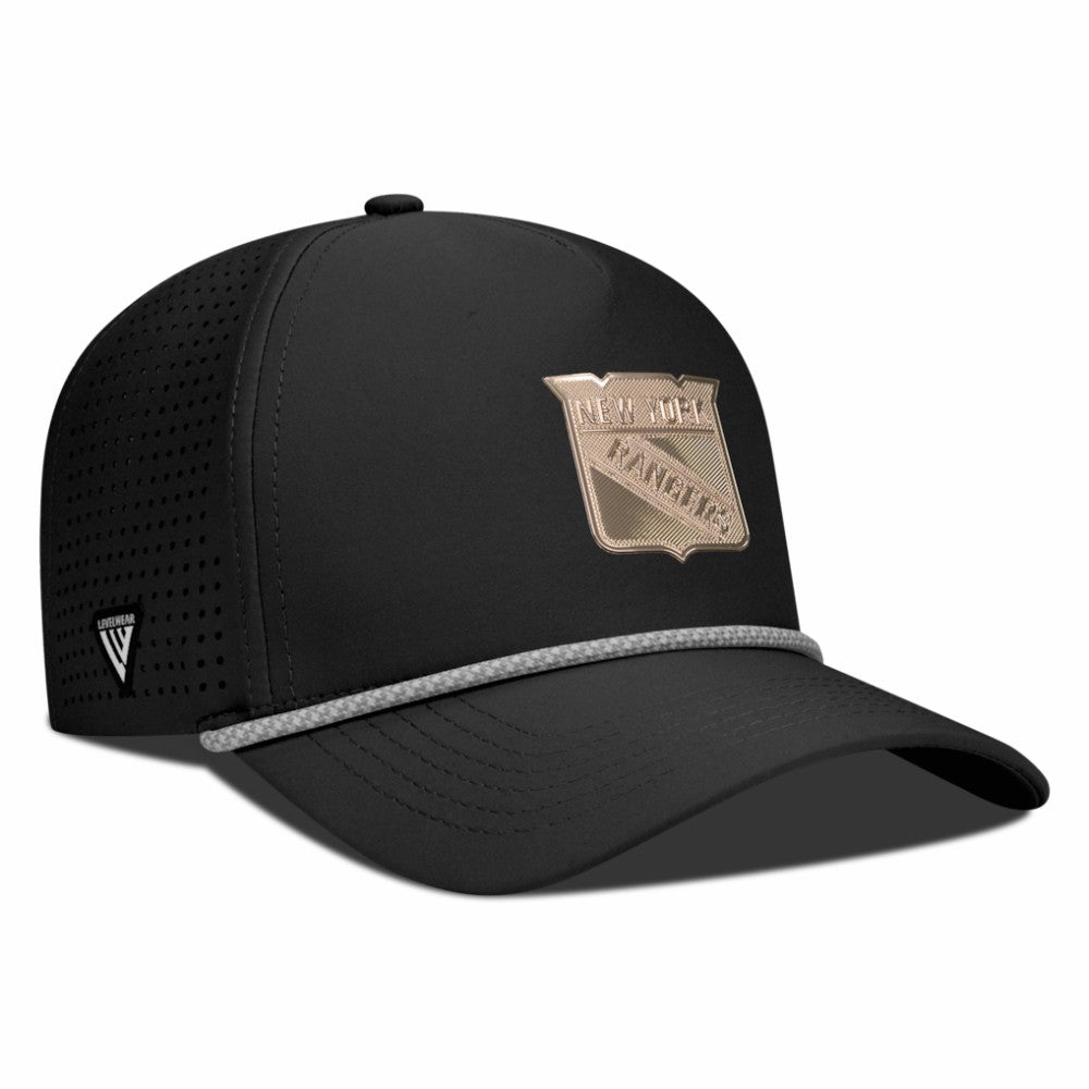New York Rangers Levelwear Gordon Copper Insignia Vented Adjustable Hat