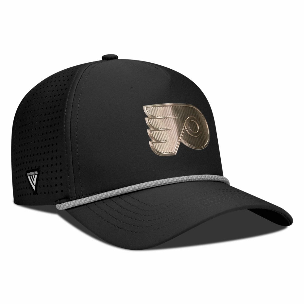 Philadelphia Flyers Levelwear Gordon Copper Insignia Vented Adjustable Hat