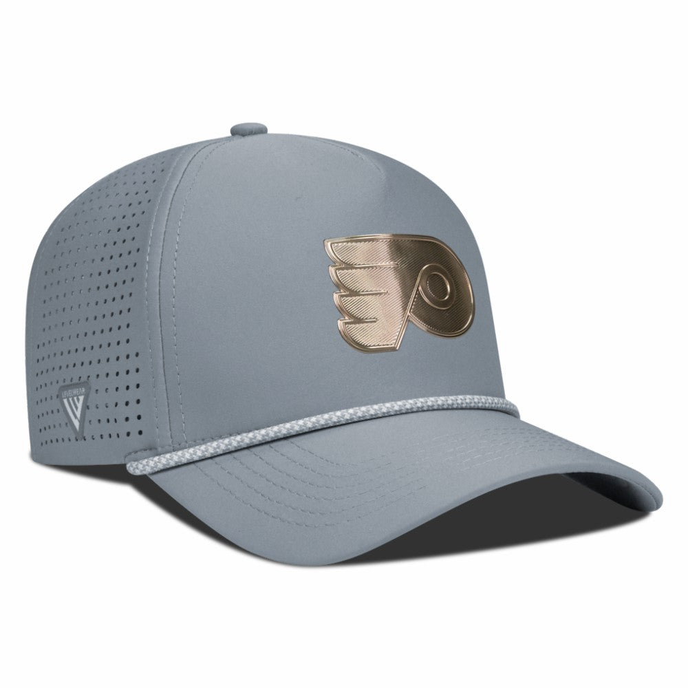 Philadelphia Flyers Levelwear Gordon Copper Insignia Vented Adjustable Hat
