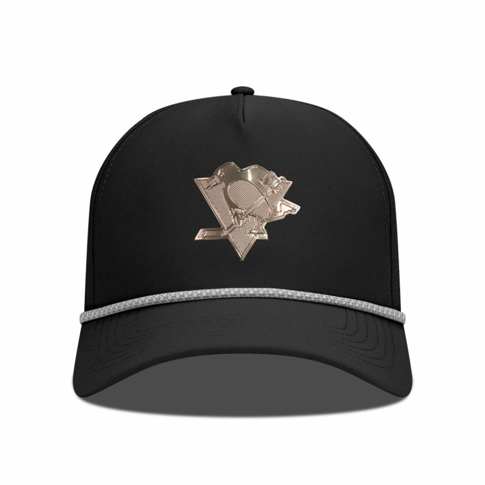 Pittsburgh Penguins Levelwear Gordon Copper Insignia Vented Adjustable Hat