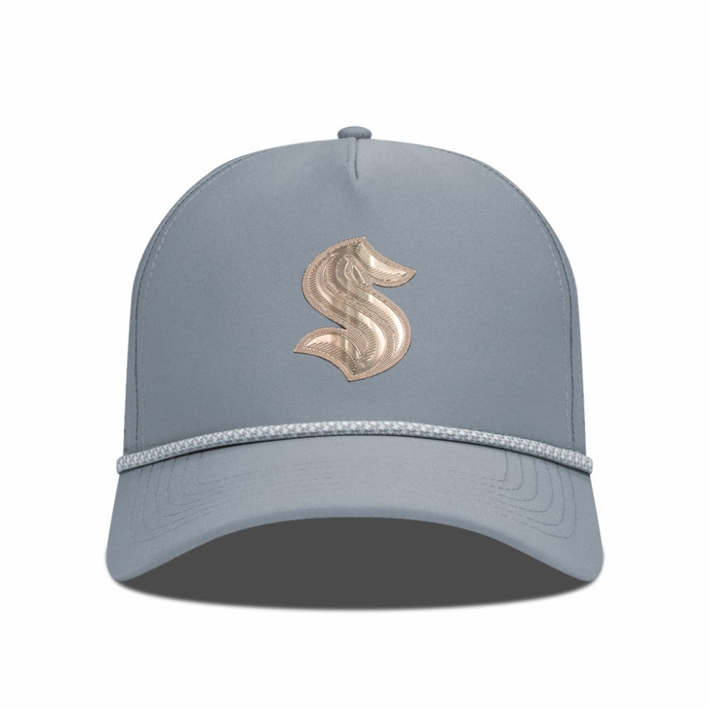 Seattle Kraken Levelwear Gordon Copper Insignia Vented Adjustable Hat