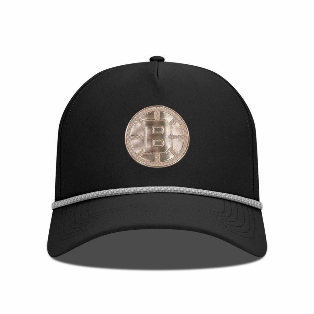 Boston Bruins Levelwear Gordon Copper Insignia Vented Adjustable Hat