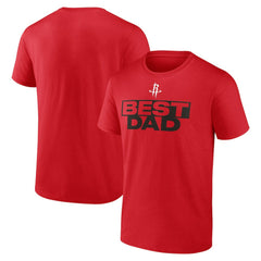 Houston Rockets Greatest Dad T-Shirt - Red sale