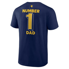 Indiana Pacers #1 Dad Jersey T-Shirt - Navy shop
