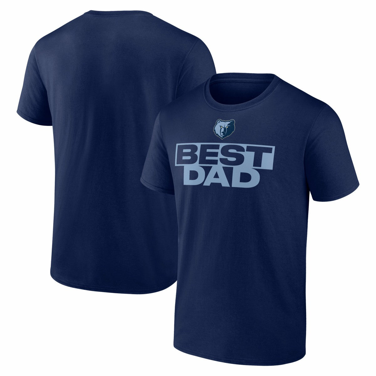 Memphis Grizzlies Greatest Dad T-Shirt - Navy discount