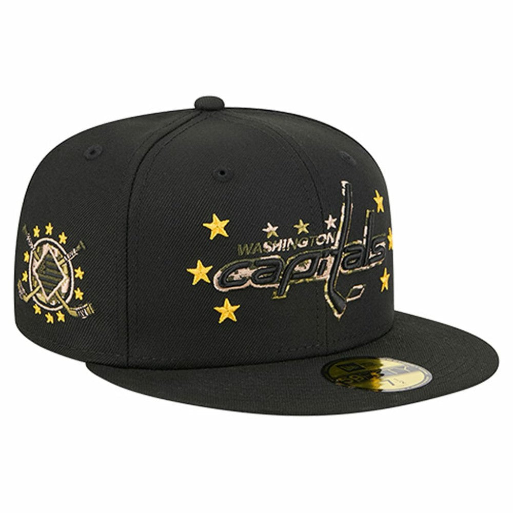 Washington Capitals New Era Military Appreciation Digital Camo Stars 59FIFTY Fitted Hat