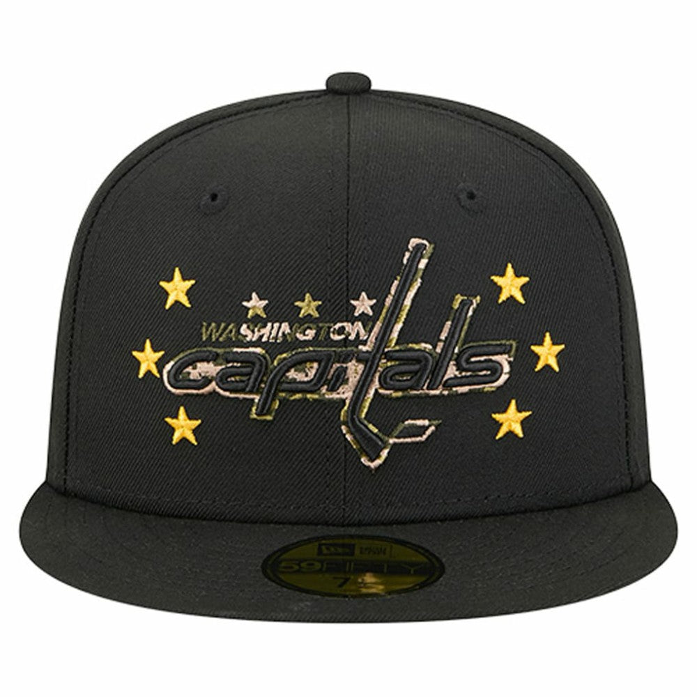 Washington Capitals New Era Military Appreciation Digital Camo Stars 59FIFTY Fitted Hat